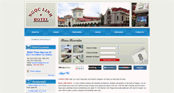 Desktop Screenshot of ngoclinhhotel.com