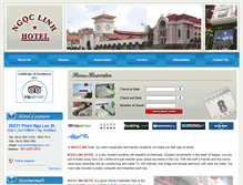Tablet Screenshot of ngoclinhhotel.com